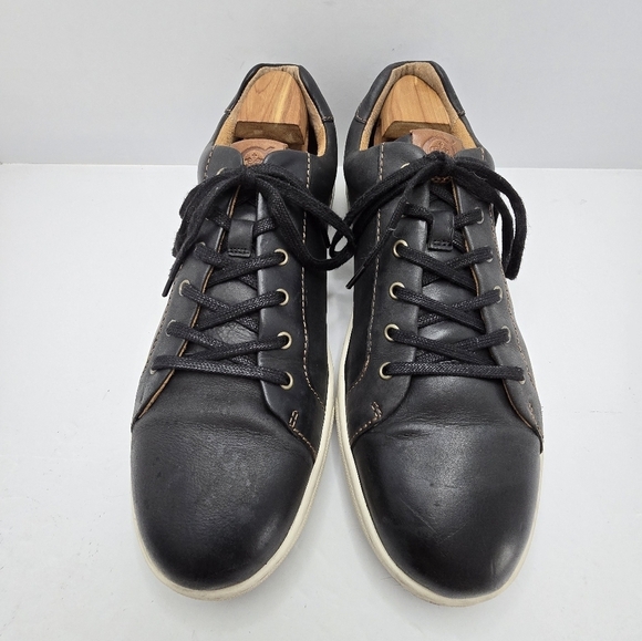 Born | Allegheny black smooth leather casual low-top sneakers | MENS 13 - Picture 2 of 9